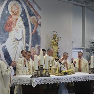 Nadbiskup Kutleša predvodio misno slavlje svetkovine Rođenja Gospodinova